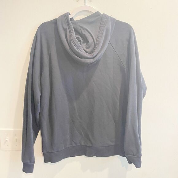 Under Armour Big Logo Hoodie Medium Gray Mens Athleisure Casual Pullover Grunge - Picture 9 of 9